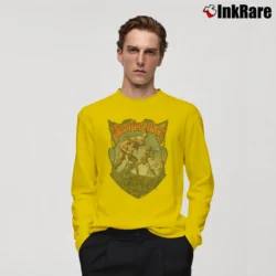 Men’s Deathstalker The Last Great Warrior King Long-Sleeve Shirt in yellow | Sleek, Lightweight, Year-Round Wear