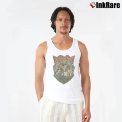 Men’s Deathstalker The Last Great Warrior King Tank Top in white | Breathable, Active-Friendly Design