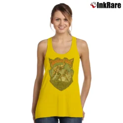 Women’s Deathstalker The Last Great Warrior King Tank Top in yellow | Lightweight, Movement-Friendly