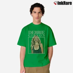 Men’s Debbie Gibson 1980s Style Classic T-Shirt in irish green | Soft, Breathable Everyday Wear