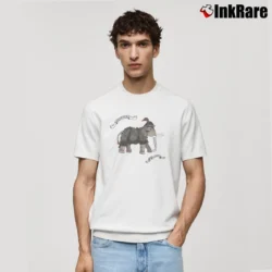 Men’s Deer Tick War Elephant Album Classic T-Shirt in white | Soft, Breathable Everyday Wear