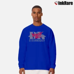 Men’s Degarmo And Key Boycott Hell Tour Long-Sleeve Shirt in royal blue | Sleek, Lightweight, Year-Round Wear