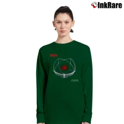 Women’s Deicide Rock Band Black Metal Long-Sleeve Top in forest green | Sleek, Versatile, All-Season