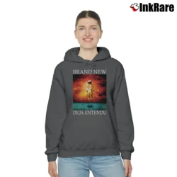 Women’s Deja Entendu Brand New Album Cozy Hoodie in charcoal | Warm, Structured, Stylish
