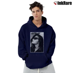 Men’s Demi Lovato Cute Fan Pullover Hoodie in navy | Cozy, Durable, Modern Fit