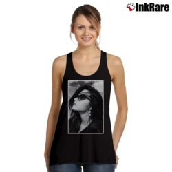 Women’s Demi Lovato Cute Fan Tank Top in black | Lightweight, Movement-Friendly