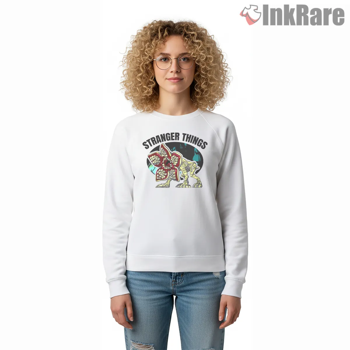 Demogorgon Creature Graphic Stranger Things Shirt Demogorgon Creature Graphic Stranger Things Shirt on graphic shirt for women graphic tee