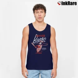 Men’s Denver Bears 1957 Vintage Tank Top in navy | Breathable, Active-Friendly Design