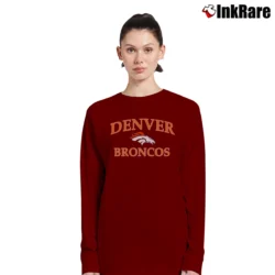 Women’s Denver Broncos Nfl Long-Sleeve Top in maroon | Sleek, Versatile, All-Season