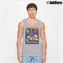 Men’s Denver Sports The Mile High City Tank Top in sport grey | Breathable, Active-Friendly Design