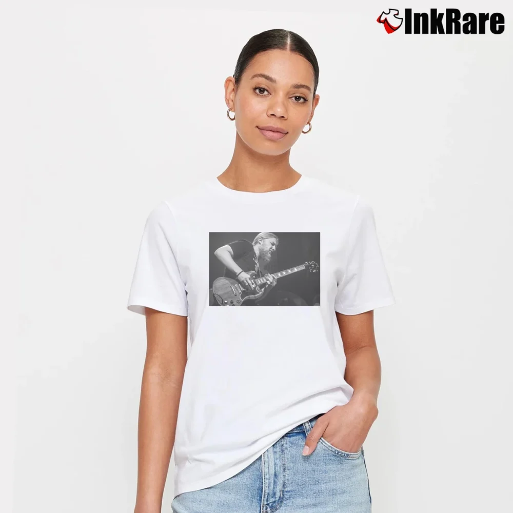Women’s Derek Trucks Classic Tour Signature T-Shirt in white | Soft, Flattering Fit