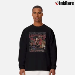 Men’s derrick rose vintage bootleg for NBA Fans Long-Sleeve Shirt in black | Sleek, Lightweight, Year-Round Wear