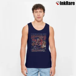 Men’s derrick rose vintage bootleg for NBA Fans Tank Top in navy | Breathable, Active-Friendly Design