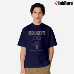 Men’s Descendents Milo Goes To College Classic T-Shirt in navy | Soft, Breathable Everyday Wear