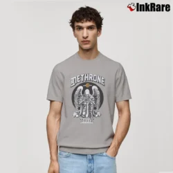 Men’s Dethrone Smooth Angel Graphic Classic T-Shirt in sport grey | Soft, Breathable Everyday Wear