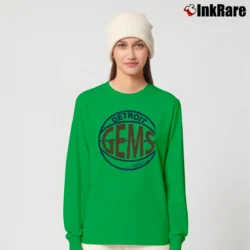 Women’s Detroit Gems Basketball Classic Long-Sleeve Top in irish green | Sleek, Versatile, All-Season