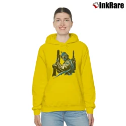 Women’s Detroit Lions Boba Fett Star Wars Football Cozy Hoodie in yellow | Warm, Structured, Stylish