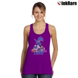 Women’s Detroit Lions Mickey Mouse Football Fan Tank Top in purple | Lightweight, Movement-Friendly