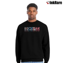 Men’s Detroit Michigan Sports Logos Tigers Lions Crewneck Sweatshirt in black | Cozy Fabric, Clean Style