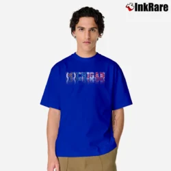 Men’s Detroit Michigan Sports Logos Tigers Lions Classic T-Shirt in royal blue | Soft, Breathable Everyday Wear