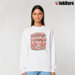 Women’s Detroit Red Wings Caricature Yzerman Relaxed Sweatshirt in white | Soft, Laid-Back Vibe