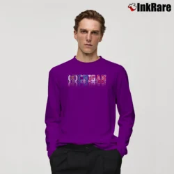 Men’s Detroit Tigers Michigan Sports Fan Graphic Long-Sleeve Shirt in purple | Sleek, Lightweight, Year-Round Wear