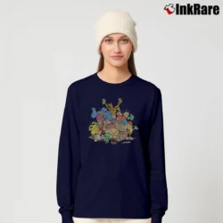 Women’s DGK Say No To Drugs Cartoon Long-Sleeve Top in navy | Sleek, Versatile, All-Season
