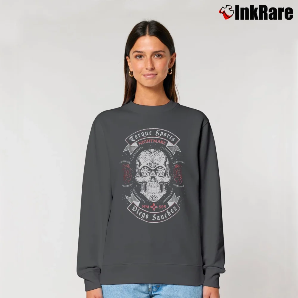 Women’s Diego Sanchez Ufc 200 Fight Relaxed Sweatshirt in charcoal | Soft, Laid-Back Vibe