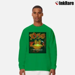 Men’s Dio 1984 Last In Line Concert Tour Long-Sleeve Shirt in irish green | Sleek, Lightweight, Year-Round Wear