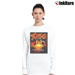 Women’s Dio 1984 Last In Line Concert Tour Long-Sleeve Top in white | Sleek, Versatile, All-Season