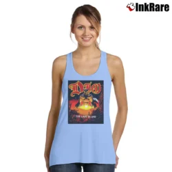 Women’s Dio 1984 Last In Line Concert Tour Tank Top in light blue | Lightweight, Movement-Friendly