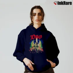 Women’s Dio Killing The Dragon Album Cozy Hoodie in navy | Warm, Structured, Stylish