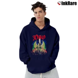 Men’s Dio Killing The Dragon Album Pullover Hoodie in navy | Cozy, Durable, Modern Fit