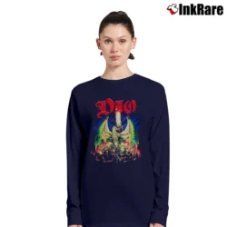 Women’s Dio Killing The Dragon Album Long-Sleeve Top in navy | Sleek, Versatile, All-Season