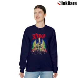 Women’s Dio Killing The Dragon Album Relaxed Sweatshirt in navy | Soft, Laid-Back Vibe