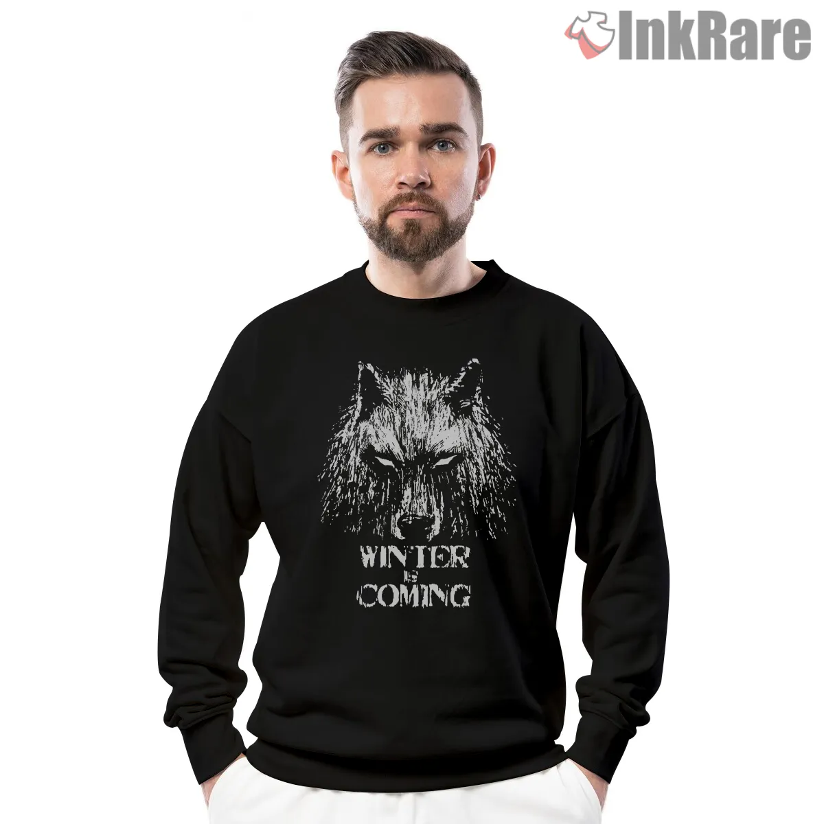 Direwolf Winter Is Coming Stark Minimal Shirt Direwolf Winter Is Coming Stark Minimal Shirt on graphic shirt for men graphic tee
