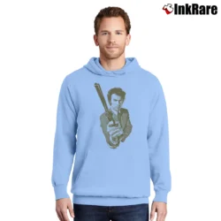 Men’s Dirty Harry Magnum Force Pullover Hoodie in light blue | Cozy, Durable, Modern Fit