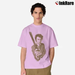 Men’s Dirty Harry Magnum Force Classic T-Shirt in light pink | Soft, Breathable Everyday Wear