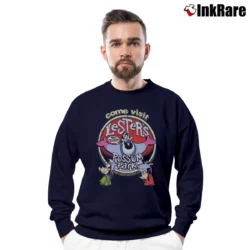 Men’s Disney A Goofy Movie Possum Park Crewneck Sweatshirt in navy | Cozy Fabric, Clean Style