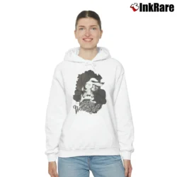 Women’s Disney Alice Through The Looking Glass White Rabbit Cozy Hoodie in white | Warm, Structured, Stylish