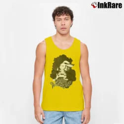 Men’s Disney Alice Through The Looking Glass White Rabbit Tank Top in yellow | Breathable, Active-Friendly Design
