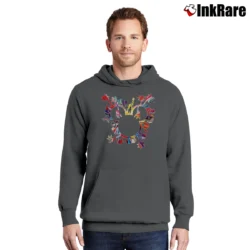 Men’s Disney Animal Kingdom Mickey Mouse Family Vacation Pullover Hoodie in charcoal | Cozy, Durable, Modern Fit