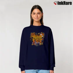 Women’s Disney Boo Bash Halloween Family Vacation Relaxed Sweatshirt in navy | Soft, Laid-Back Vibe