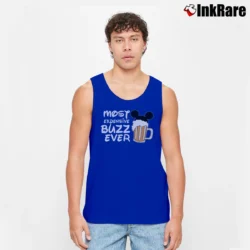 Men’s Disney Epcot Couples Food And Wine Mickey Minnie Tank Top in royal blue | Breathable, Active-Friendly Design