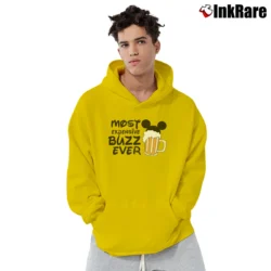 Men’s Disney Epcot Food And Wine Couples Matching Mickey Minnie Pullover Hoodie in yellow | Cozy, Durable, Modern Fit