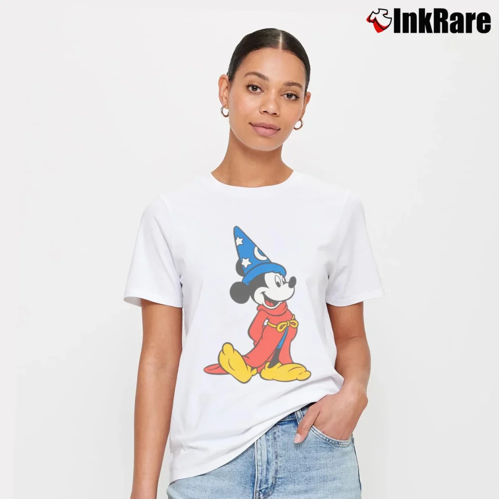 Women’s Disney Fantasia Collection Graphic Signature T-Shirt in white | Soft, Flattering Fit