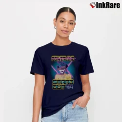 Women’s Disney Goofy Movie Powerline T-Shirt in navy | Soft, Flattering Fit