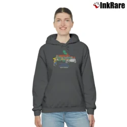 Women’s Disney Grand Floridian Resort Mickey Mouse 1980s Cozy Hoodie in charcoal | Warm, Structured, Stylish