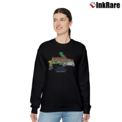 Women’s Disney Grand Floridian Resort Mickey Mouse 1980s Relaxed Sweatshirt in black | Soft, Laid-Back Vibe