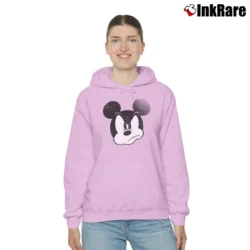 Women’s Disney Mad Mickey Mouse Cozy Hoodie in light pink | Warm, Structured, Stylish